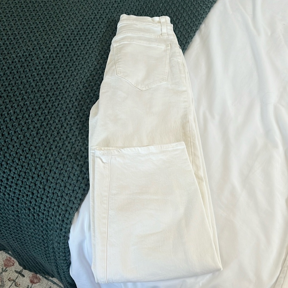 Perfect vintage wide leg crop Jean madewell